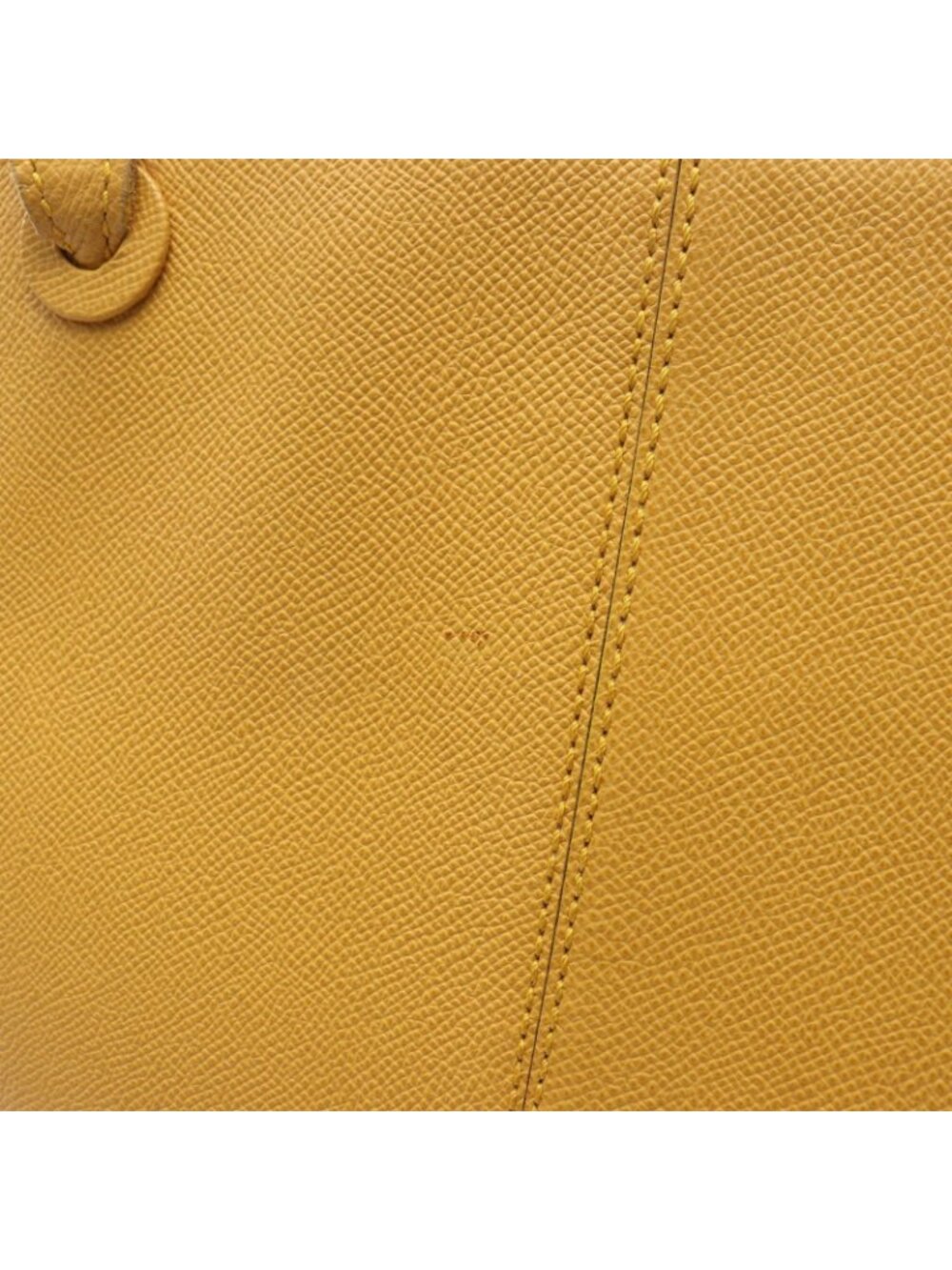 Chanel Tote with Charm Yellow Leather - Picture 9 of 15